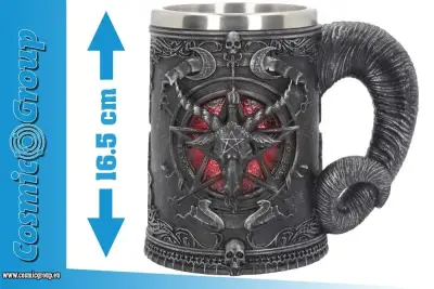 Figurine baphomet tankard